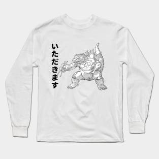 Kaiju ramen Long Sleeve T-Shirt